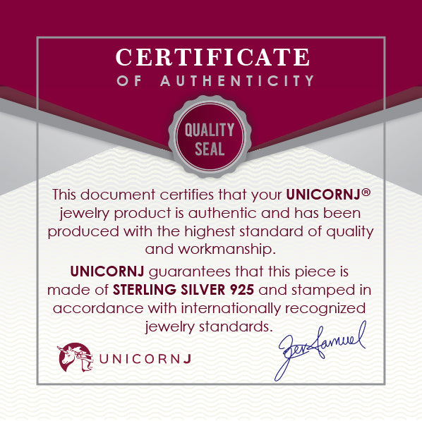 UNICORNJ Sterling Silver 925 Tilted Heart Outline Dangle Leverback Earrings with Pave CZ Italy