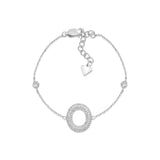Initial Bracelet in Sterling Silver