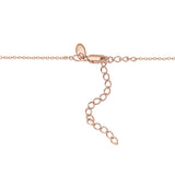 Sterling Silver Rose Gold Yellow Gold Plated Cable Chain Italy 22"
