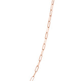 Paperclip Chain Sterling Silver for Women and Girls Made in Italy