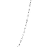 Paperclip Chain Sterling Silver for Women and Girls Made in Italy