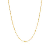 Paperclip Chain Sterling Silver for Women and Girls Made in Italy