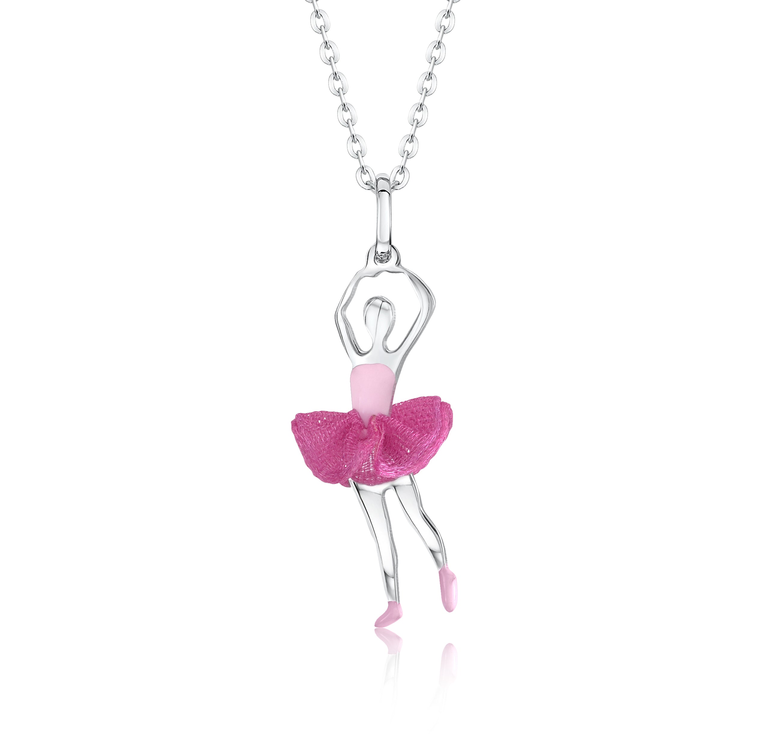 925 Sterling Silver Ballet Dancer Charm Bead - Ballerina Charm For European Bracelets & Necklaces, Antique Finish