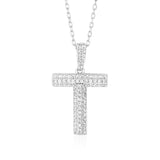 Initial Necklace in Sterling Silver