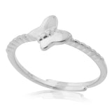 Adjustable Butterfly Ring in Sterling Silver