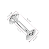 Sterling Silver 925 Baby Rattle Barbell Keepsake