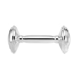 Sterling Silver 925 Baby Rattle Barbell Keepsake