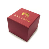 UNICORNJ 14K Yellow Gold Eternity Open Hearts in a Row Ring Italy